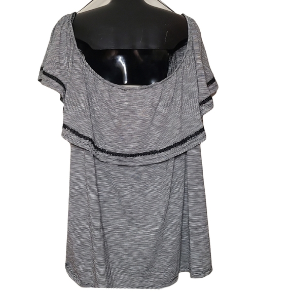 5X - Penningtons | Bardot Off-The-Shoulder Swing Top - Picture 5 of 7